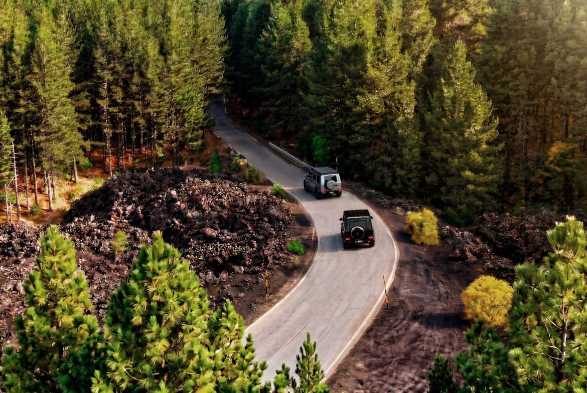 Private Etna experience aboard a Mercedes-Benz G-Class